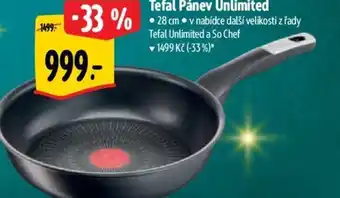Albert Tefal Pánev Unlimited nabídka
