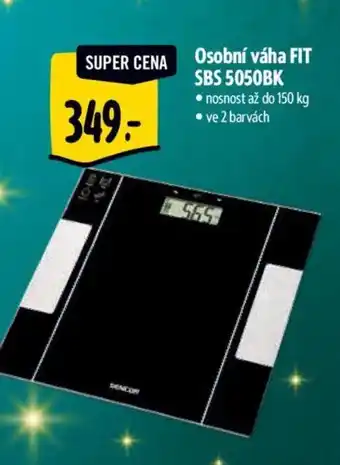 Albert Osobní váha FIT SBS 5050BK nabídka