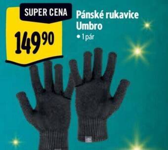 Albert Pánské rukavice Umbro nabídka