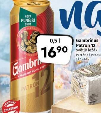 Coop Gambrinus Patron 12 nabídka