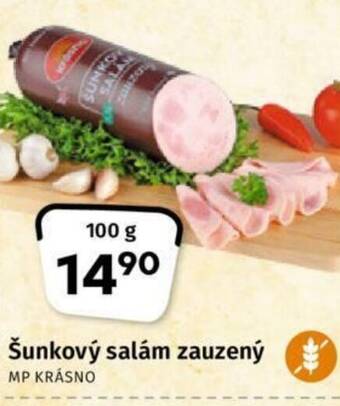 Coop Šunkový salám zauzený nabídka