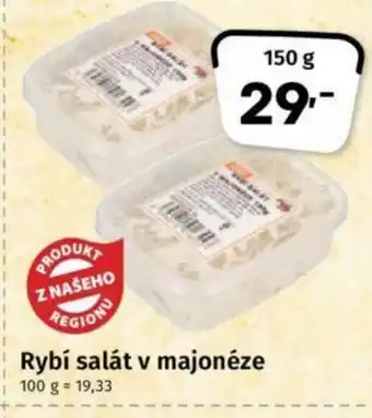 Coop Rybí salát v majonéze nabídka