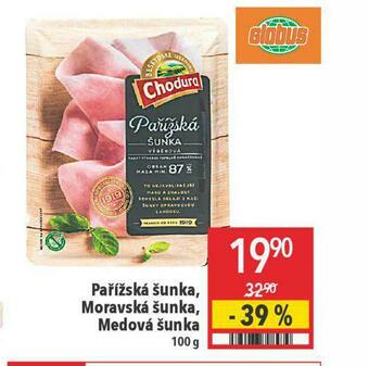 Globus Medová šunka nabídka