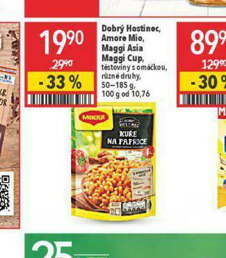 Globus Maggi dobrý hostinec, amore mio, fusian nabídka