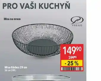 Globus Mísa na ovoce nabídka