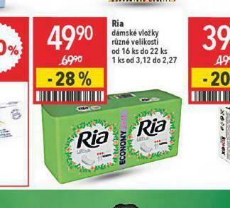 Ria dámské vložky