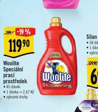 Albert Woolite speciální prací prostředek nabídka