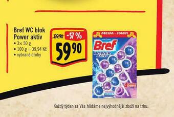 Albert Bref wc blok power aktiv nabídka