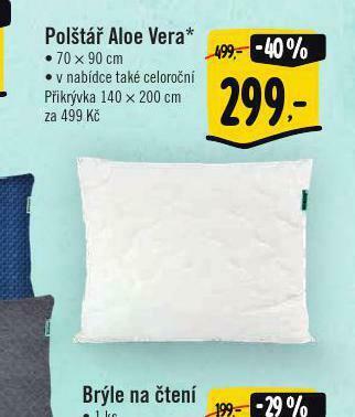 Albert Polštář aloe vera nabídka
