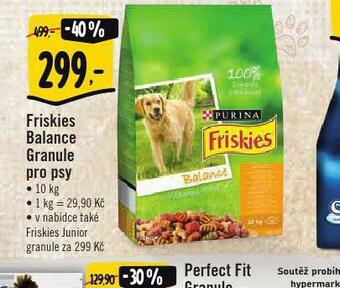 Albert Friskies balance granule pro psy nabídka