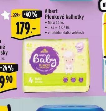Albert Albert plenkové kalhotky nabídka