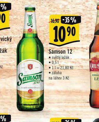 Albert Pivo samson 12 nabídka