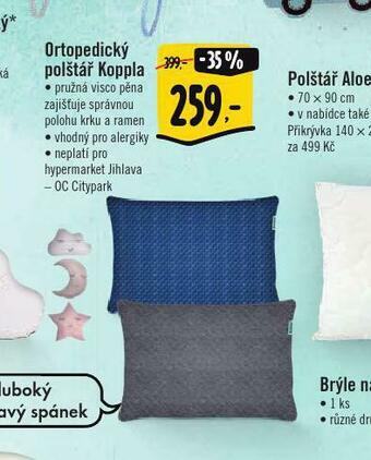 Albert Ortopedický polštář koppla nabídka