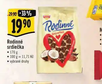 Albert Rodinné srdiečka nabídka