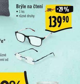 Albert Brýle na čtení nabídka