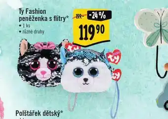 Ty fashion peněženka s flitry