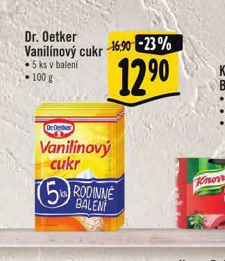 Albert Dr. oetker vanilínový cukr nabídka
