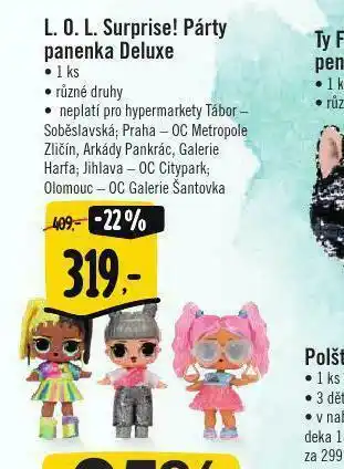 Albert L.o.l. surprise párty panenka deluxe nabídka