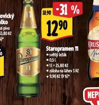 Albert Pivo staropramen 11 nabídka