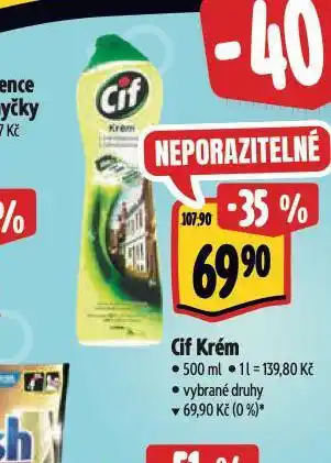 Albert Cif krém nabídka