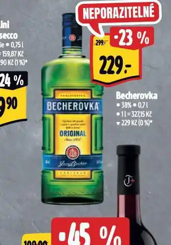 Albert Becherovka nabídka