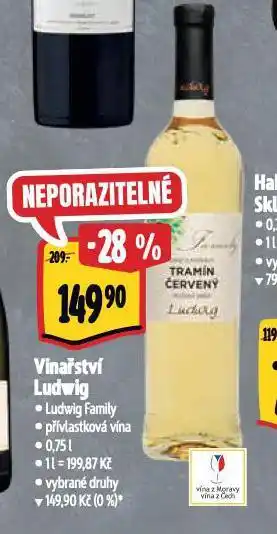 Albert Vinařství ludwig nabídka