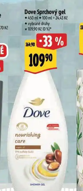 Albert Dove sprchový gel nabídka