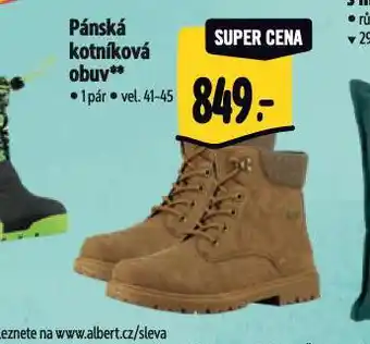 Albert Pánská kotníková obuv nabídka