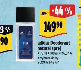 Albert Adidas deodorant natural sprej nabídka