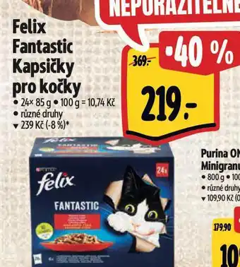 Albert Felix fantastic kapsičky pro kočky nabídka