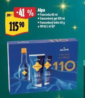 Albert Alpa kosmetika nabídka