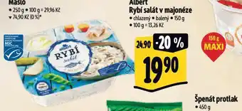Albert Albert rybí salát v majonéze nabídka