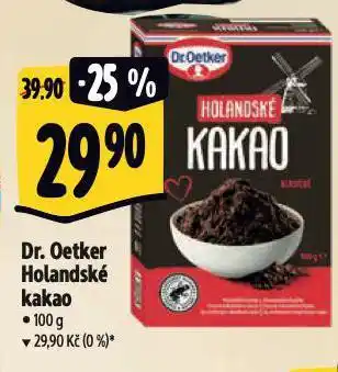 Albert Dr, oetker holandské kakao nabídka