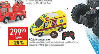 Globus Rc auto ambulance nabídka
