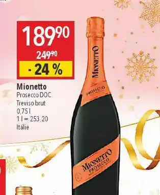 Globus Mionetto nabídka