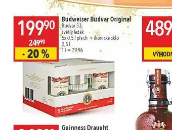 Globus Pivo budweiser budvar original nabídka