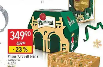 Globus Pivo pilsner urquell nabídka