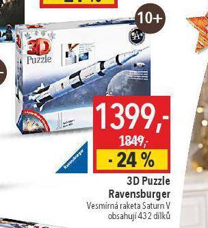 Globus 3d puzzle ravensburger nabídka