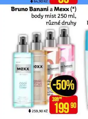 Teta Bruno banani body mist nabídka