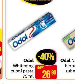 Teta Odol whitening zubní pasta nabídka