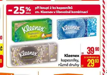 Teta Kleenex kapesníky nabídka