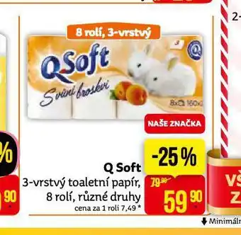 Teta Q soft toaletní papír nabídka