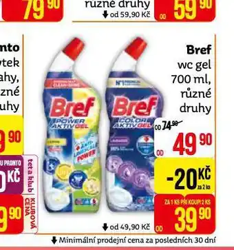 Teta Bref wc gel nabídka
