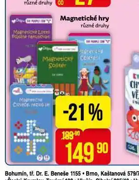 Teta Magnetické hry nabídka