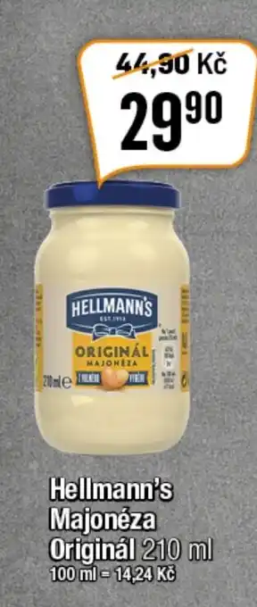 TEMPO Hellmann's Majonéza Originál 210 ml nabídka