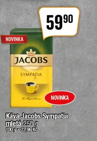 Káva Jacobs Sympatia mleta 250 g