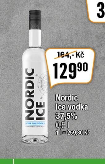 TEMPO Nordic Ice vodka 37,5% nabídka