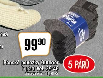 TEMPO Pánské ponožky Outdoor nabídka