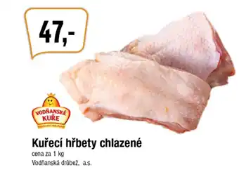 TEMPO Kuřecí hřbety chlazené nabídka