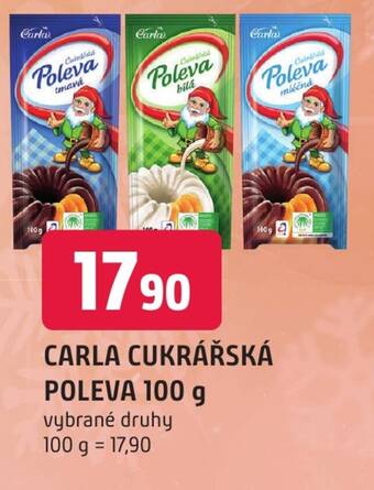Trefa CARLA CUKRÁŘSKÁ POLEVA 100 g nabídka